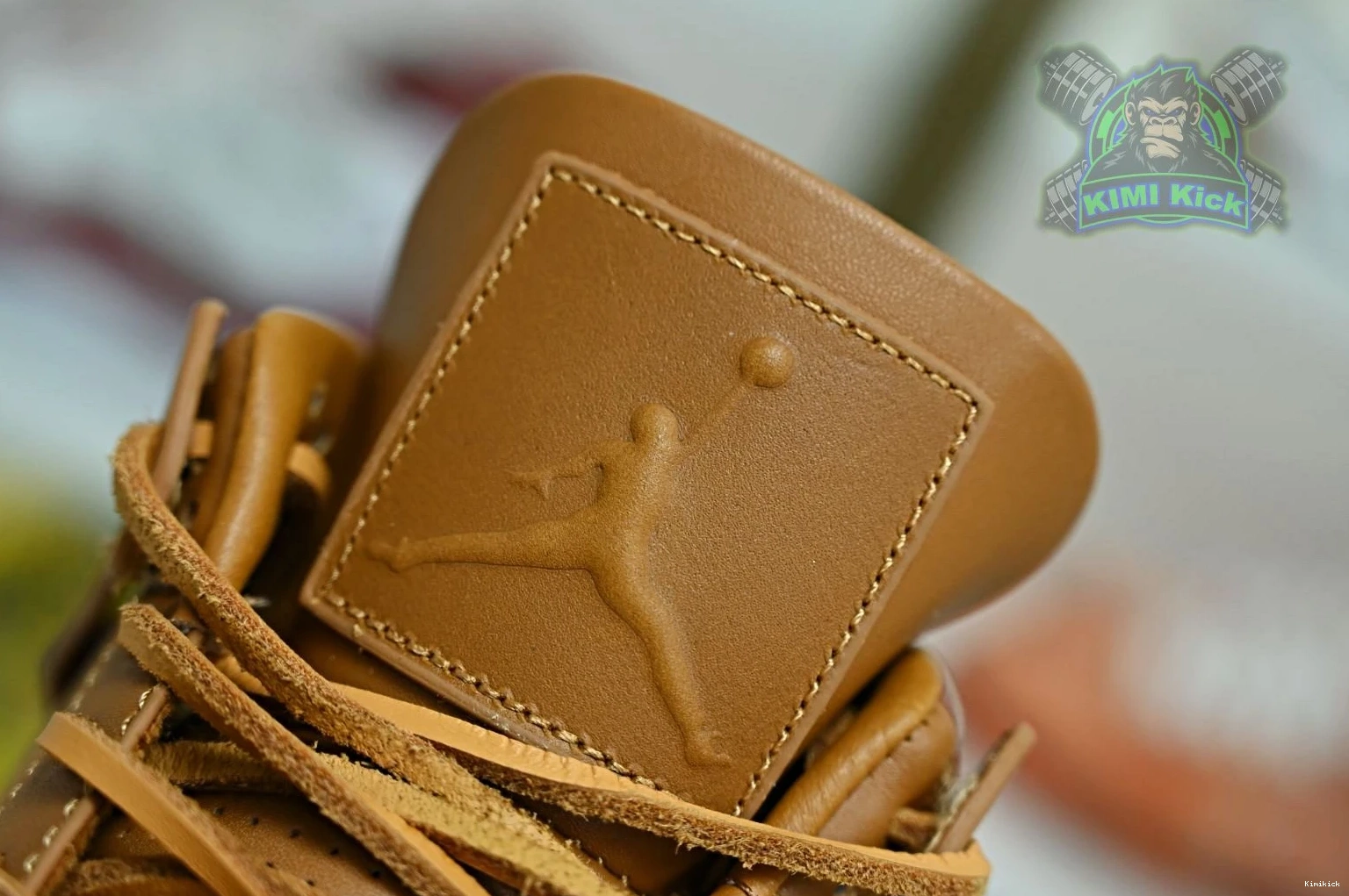 Kimikick ginger 1887 Jordan Jordan 4 Air wheat retro Affordable 0610
